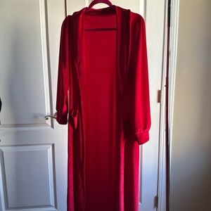 NEW NEVER WORN Elegant Red Women's Cardigan